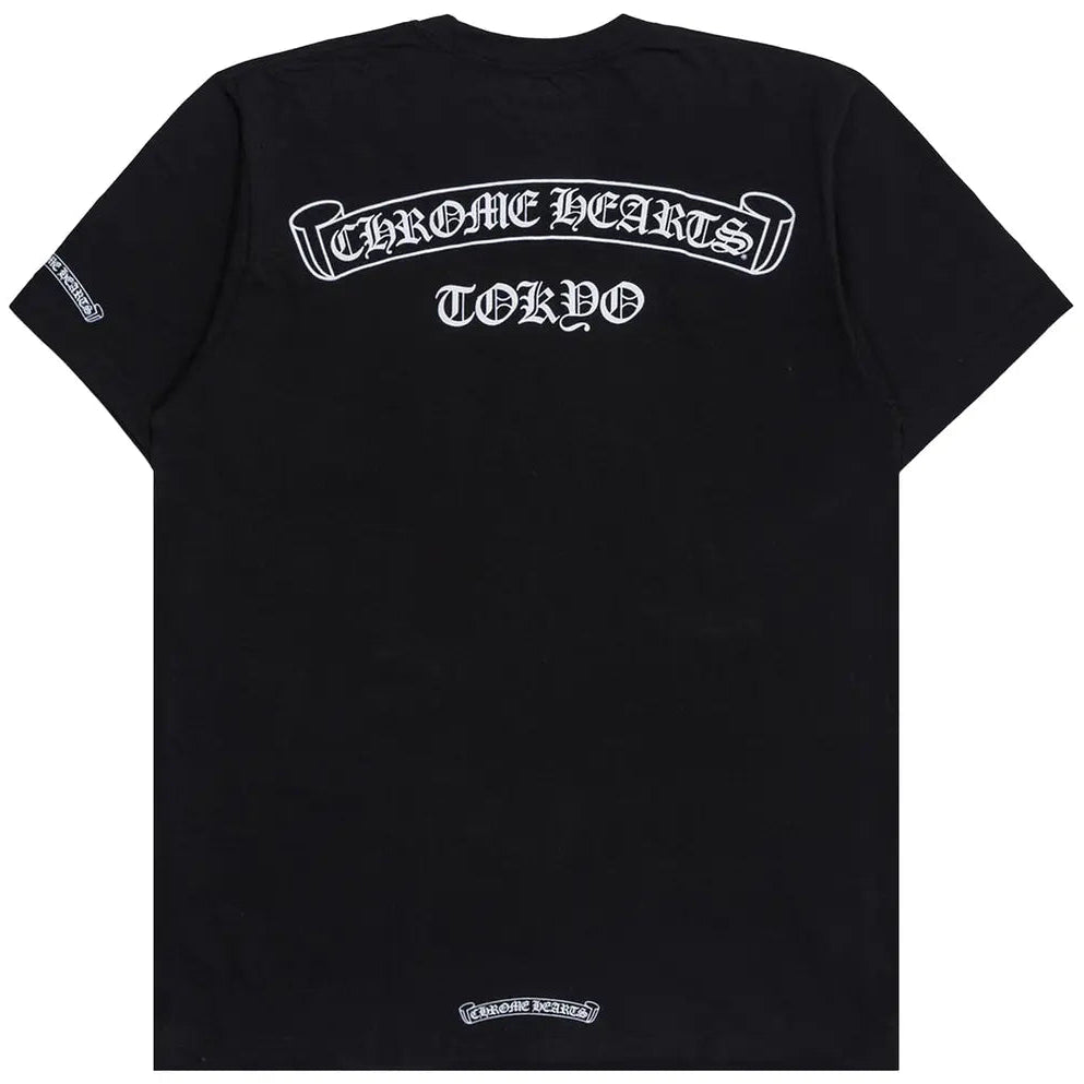 Chrome Hearts Tokyo Exclusive Scroll T-Shirt (BLACK)