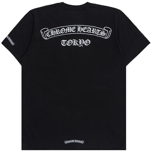 Chrome Hearts Tokyo Exclusive Scroll T-Shirt (BLACK)