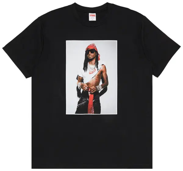 Supreme Playboi Carti T恤（黑色）