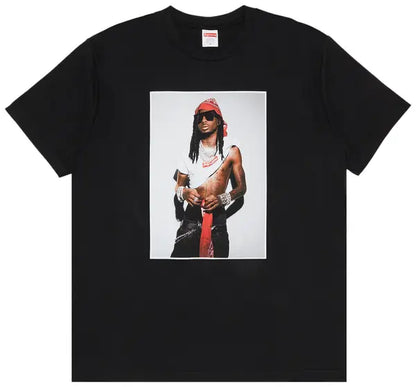 Supreme Playboi Carti T恤（黑色）