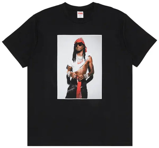Supreme Playboi Carti T恤（黑色）