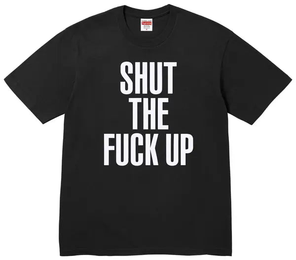 Supreme x Number (N)ine Shut Up Tee (BLACK)