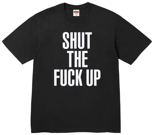 Supreme x Number (N)ine Shut Up Tee (BLACK)