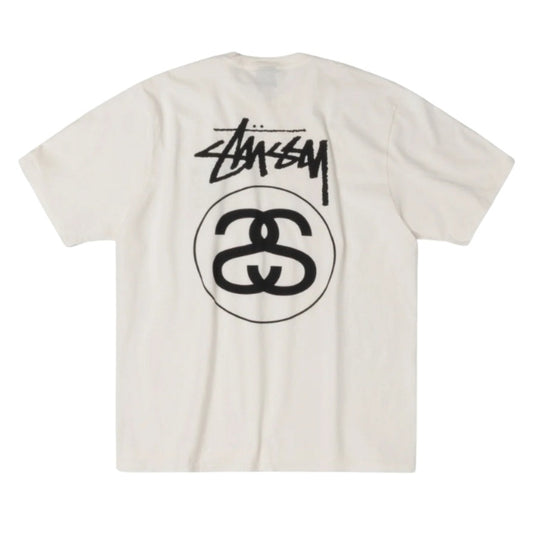 Stussy Tee Stock link Pigment Dyed (NATURAL)