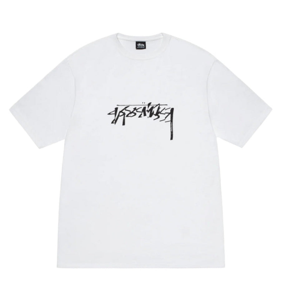 Stussy Tee Sliced (WHITE)