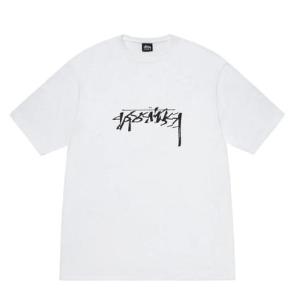 Stussy Tee Sliced (WHITE)