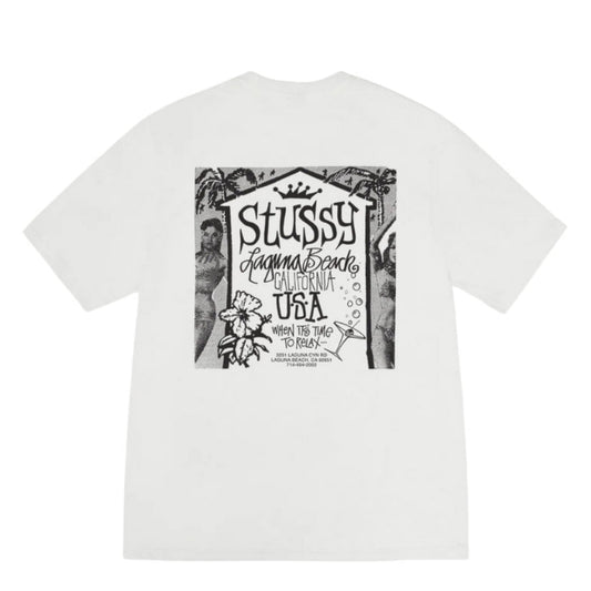 Stussy Tee Beach House Pigment Dyed (NATURAL)