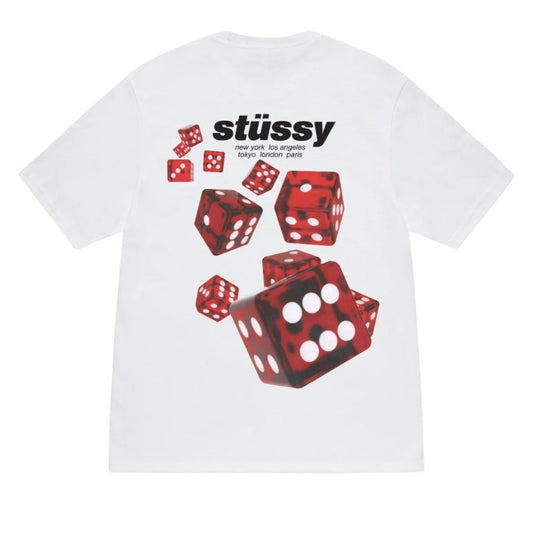Stussy Tee Rollers (WHITE)