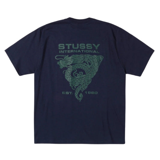 Stussy Tee Dragon (NAVY)