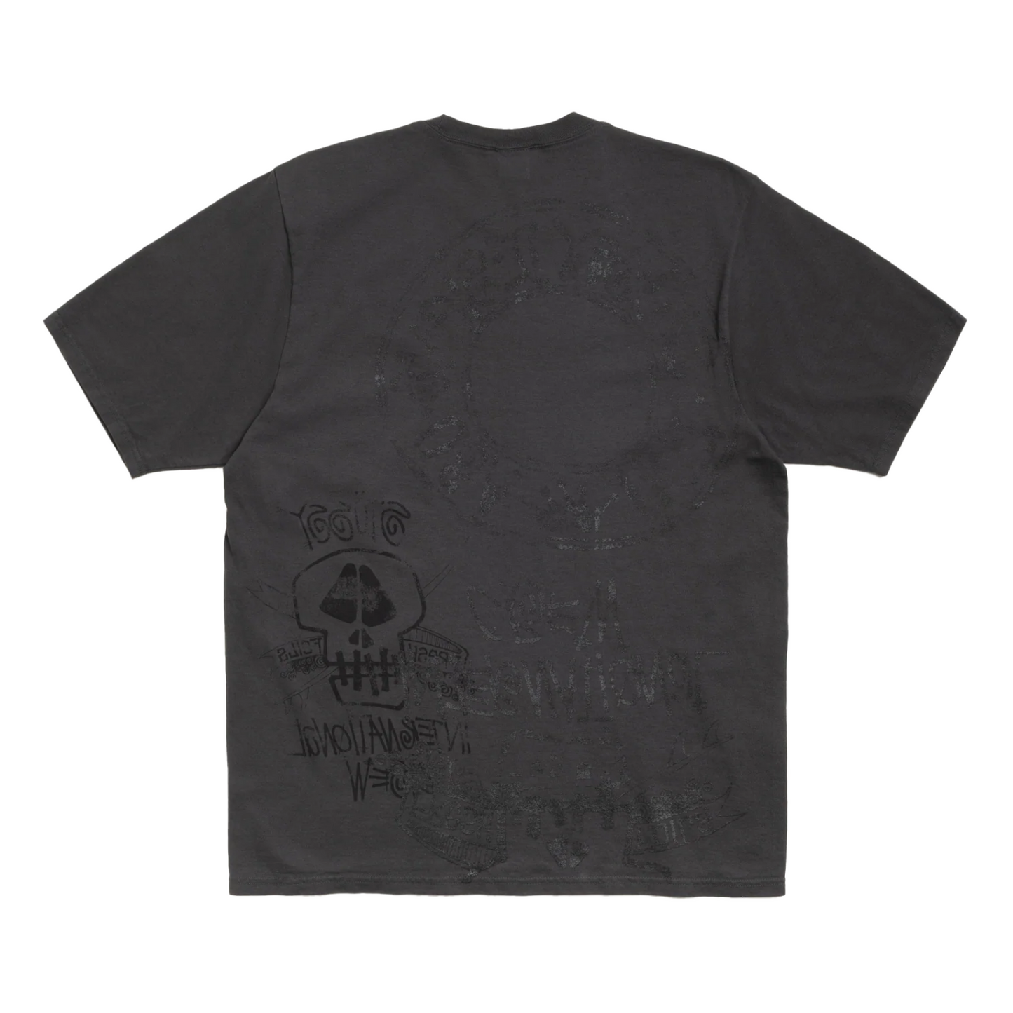 Stussy Tee Skulls Pigment Dyed (BLACK)