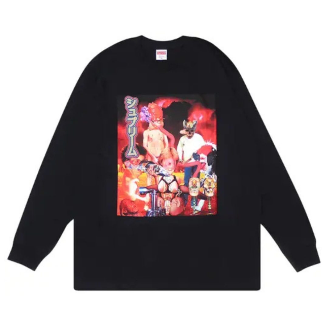 Supreme X Sekintani La Norihiro L/S Tee (BLACK)