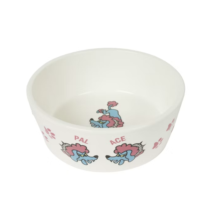 Palace POODLE DOG BOWL (WHITE)
