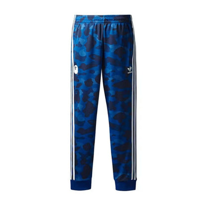 BAPE X adidas adicolor Track Pants (BLUE)