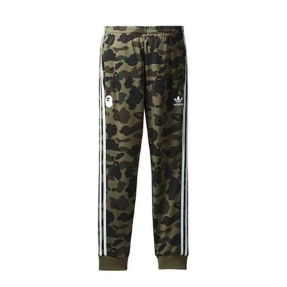 BAPE X adidas adicolor Track Pants (OLIVE CARGO)