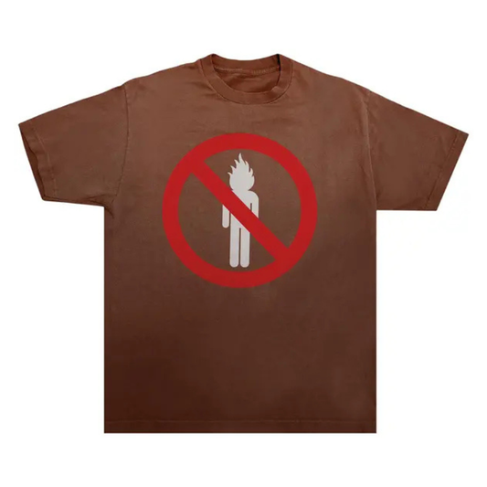 Travis Scott Rodeo 10 Years La Flame Tee (BROWN)