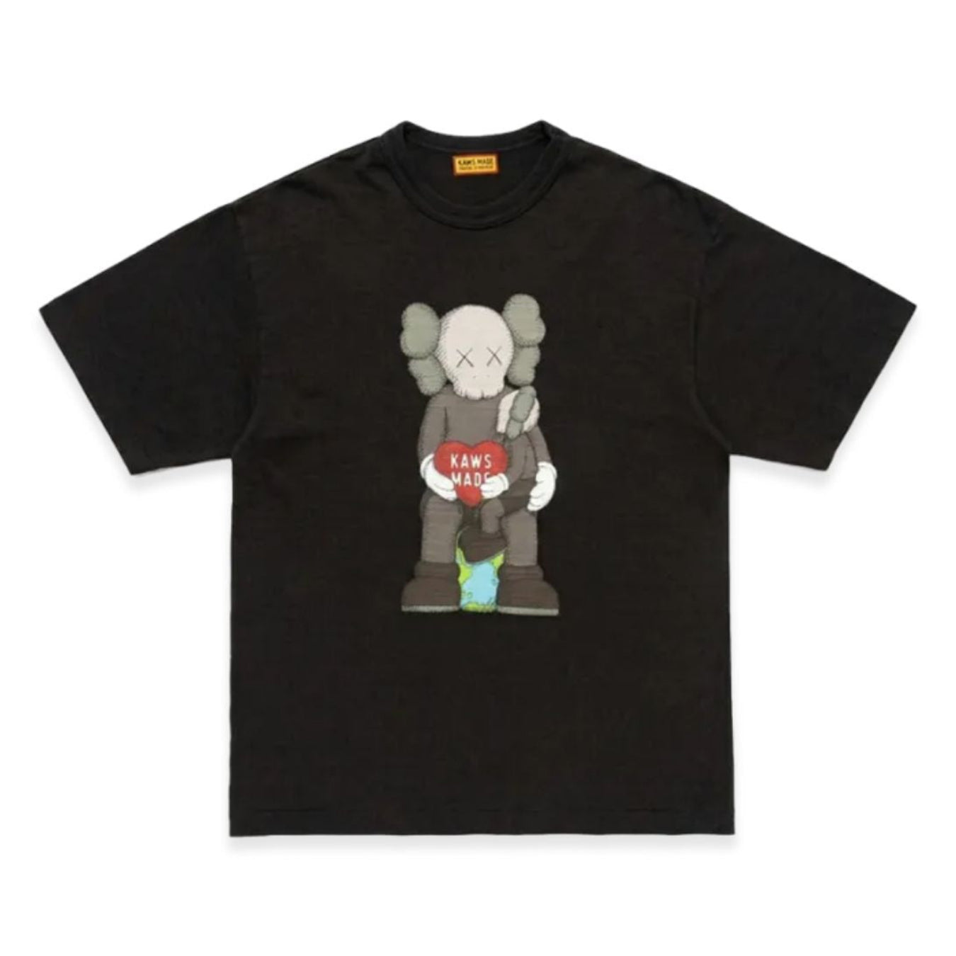 Human Made X KAWS Made Graphic T-Shirt Bangkok Store Exclusive (BLACK)
