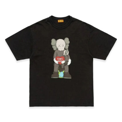 Human Made X KAWS Made Graphic T-Shirt Bangkok Store Exclusive (BLACK)