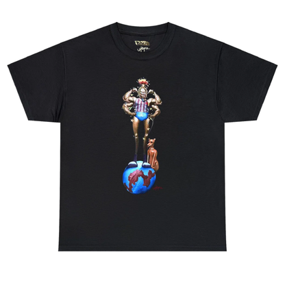 Travis Scott Utopia Circus Maximus Tee Is In Miami (BLACK)