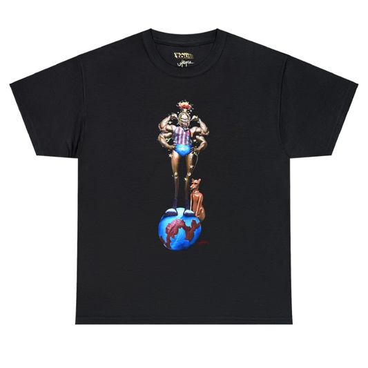 Travis Scott Utopia Circus Maximus Tee Is In Miami (BLACK)