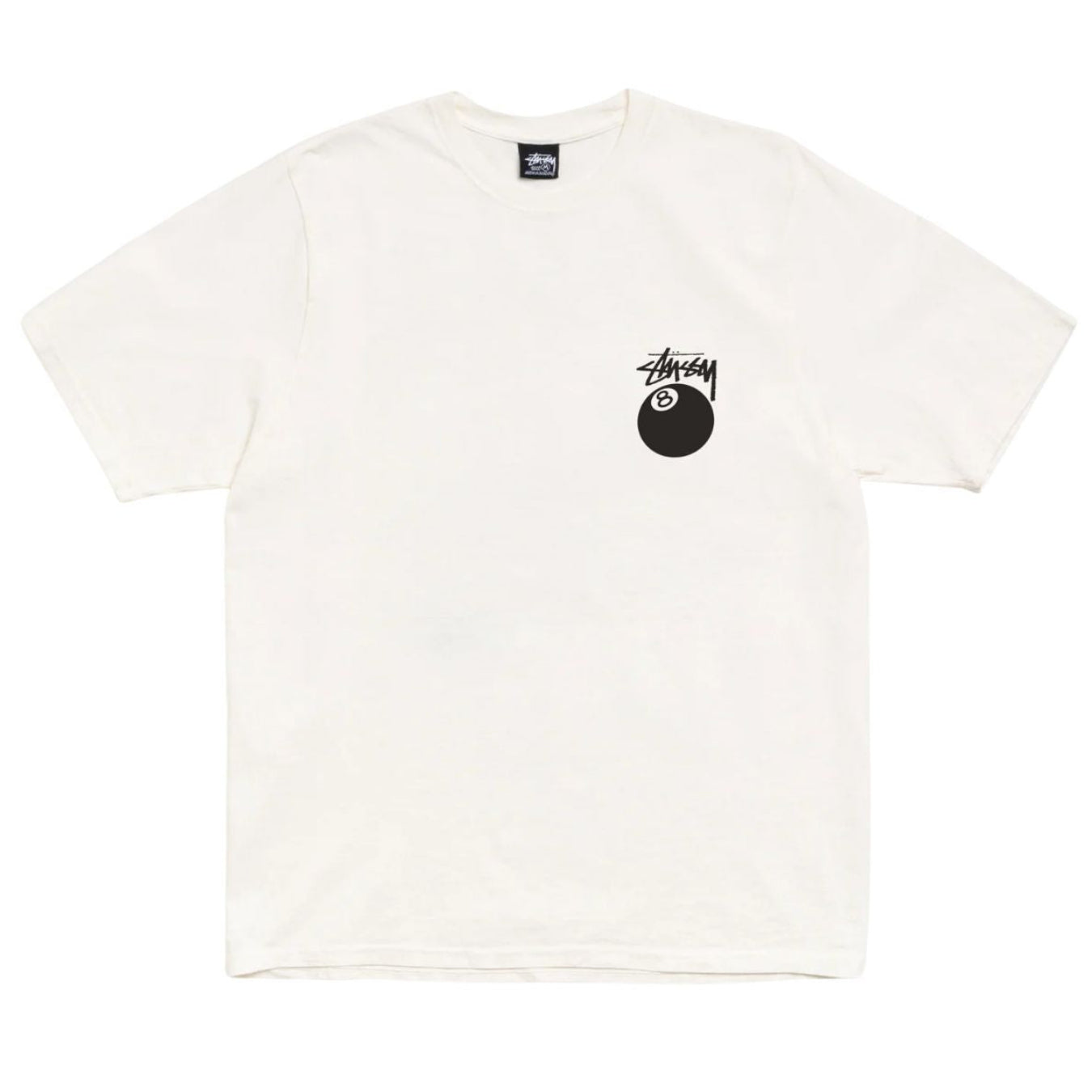 Stussy Tee 8-Ball Pigment Dyed (NATURAL)