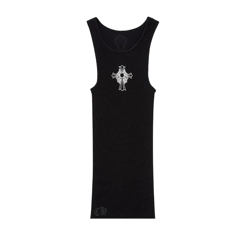 Chrome Hearts Hairy Cross Rib Tank (BLACK)