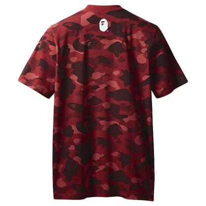 BAPE X adidas adicolor T恤（原色红）
