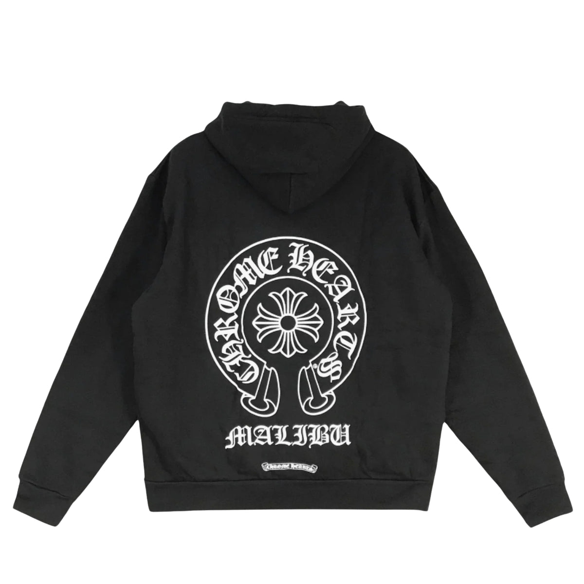 Chrome Hearts Malibu Exclusive Horseshoe Zip Up Hoodie (BLACK)