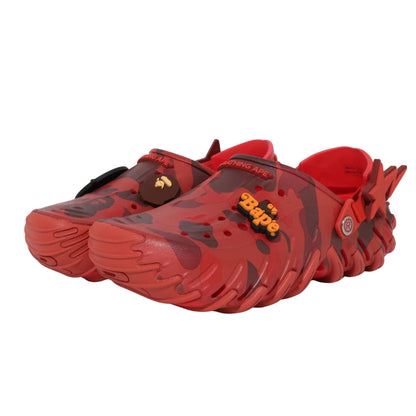 Crocs Echo X BAPE Color Camo (RED)