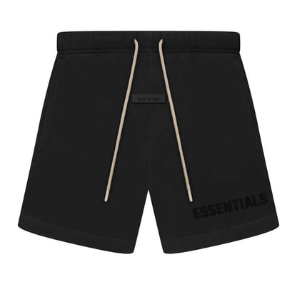 FOG – ESSENTIALS Relaxed Sweat Shorts (JET BLACK) FW23