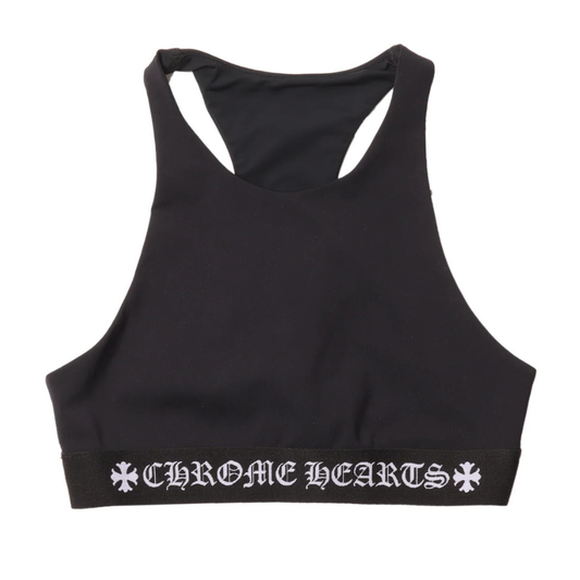 Chrome Hearts Sports Bra (BLACK)