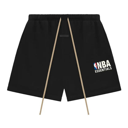FOG – ESSENTIALS X NBA Core Fleece Shorts (BLACK)