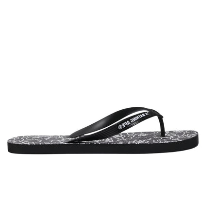 BAPE ABC Neon Camo Beach Sandal 2024 (BLACK)