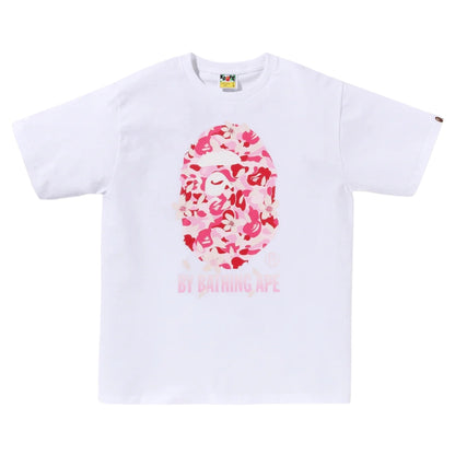 BAPE ABC Sakura Camo by Bathing Ape Tee (WHITE)