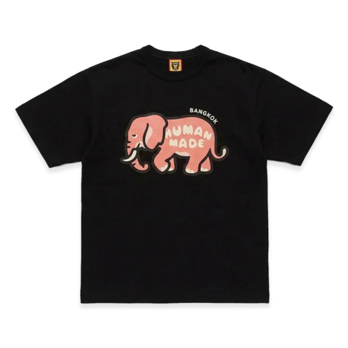 Human Made动物图案T恤 曼谷门店限定 (黑色)