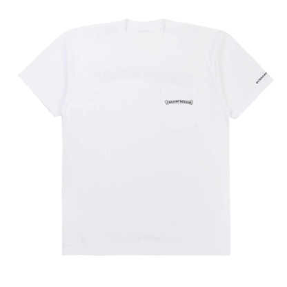 Chrome Hearts Scroll Logo T-Shirt (WHITE)