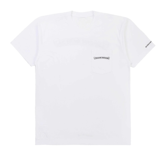 Chrome Hearts Scroll Logo T-Shirt (WHITE)