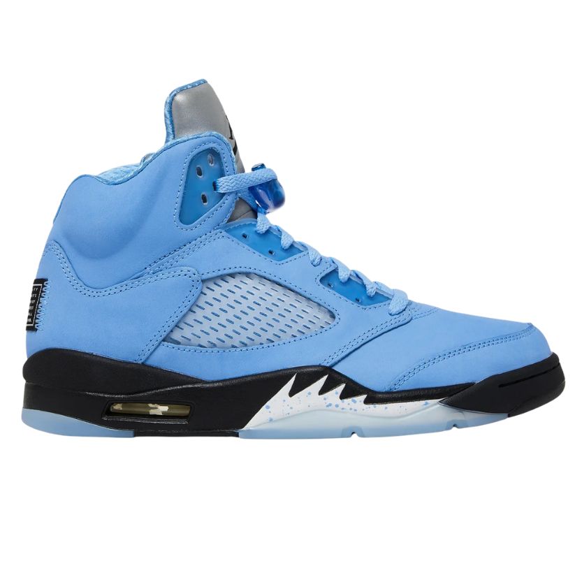 Nike Jordan 5 Retro UNC University สีน้ำเงิน