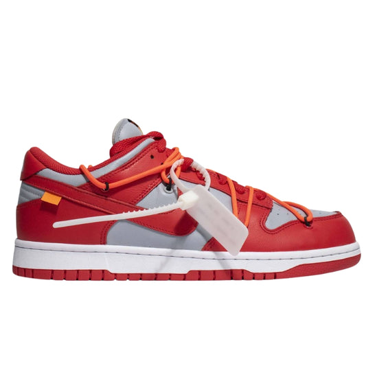 Nike Dunk Low x Off-White (UNIVERSITY RED)