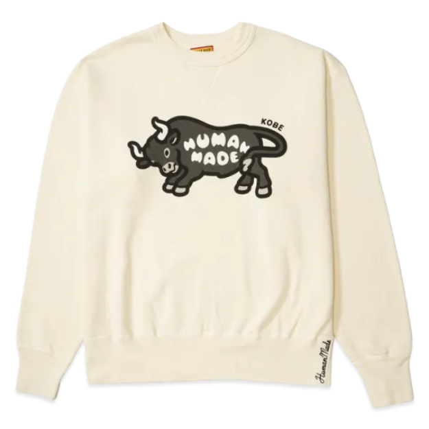 Human Made Tsuriami Sweatshirt Kobe Store Exclusive (WHITE)
