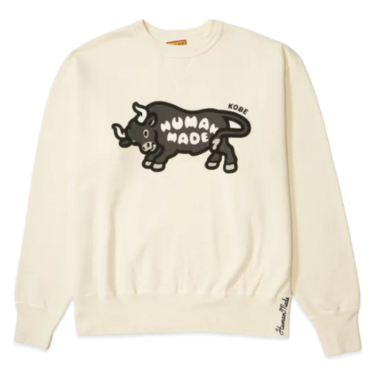 Human Made Tsuriami Sweatshirt Kobe Store Exclusive (WHITE)