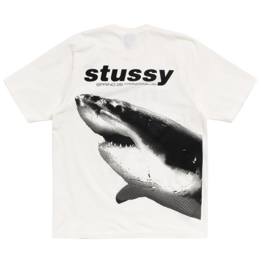 Stussy Tee Shark Pigment Dyed (NATURAL)