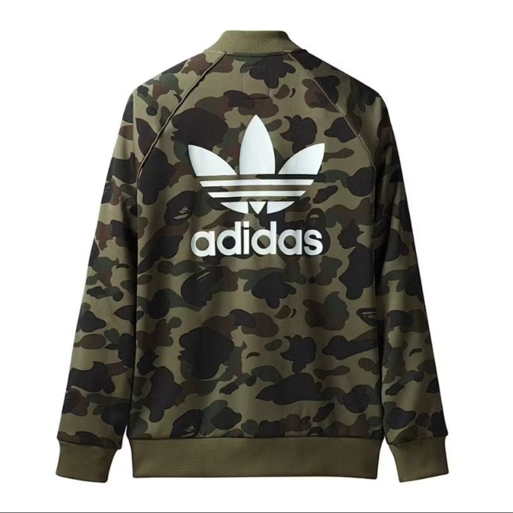 BAPE X adidas adicolor Track Top (OLIVE CARGO)
