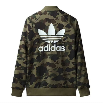 BAPE X adidas adicolor Track Top (OLIVE CARGO)