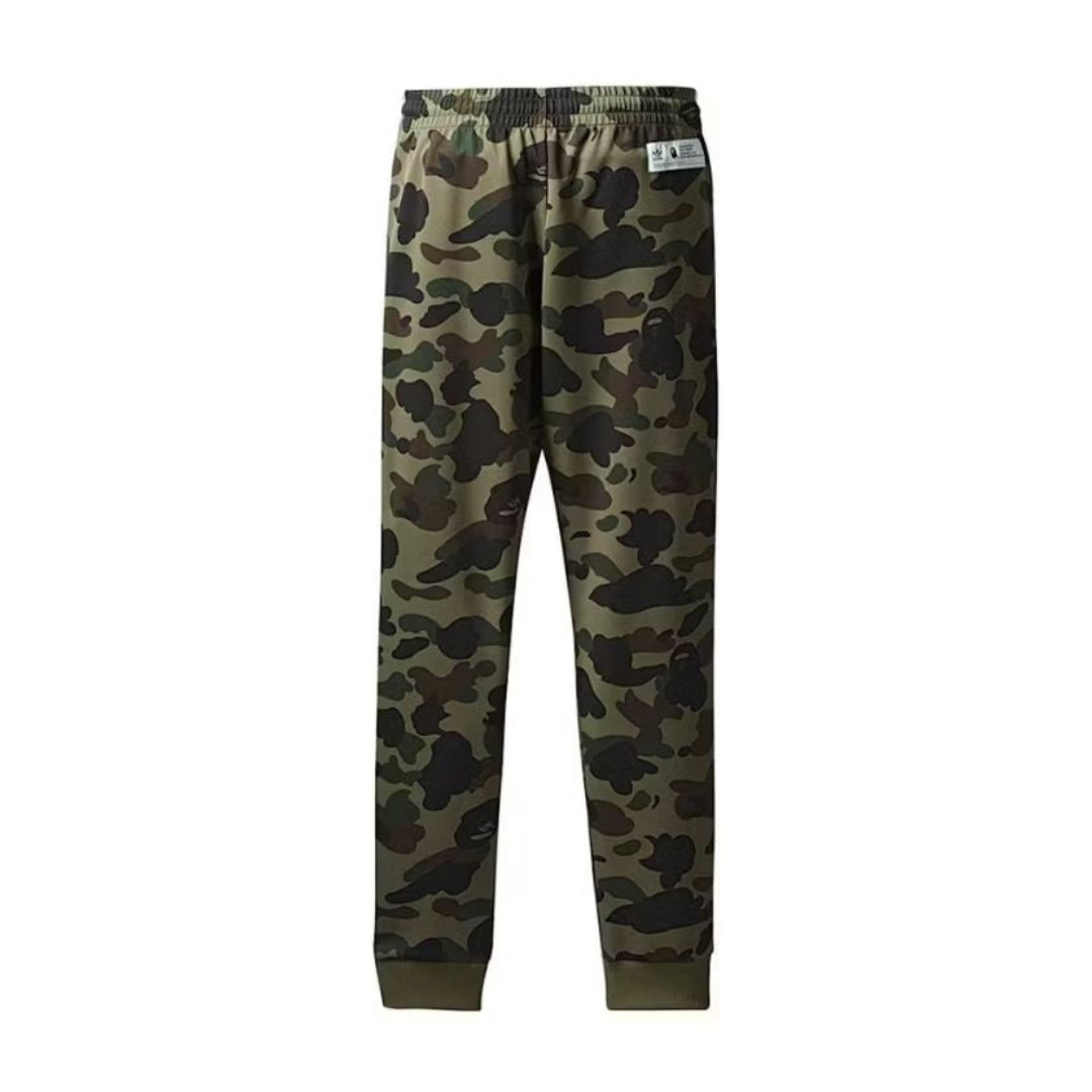 BAPE X adidas adicolor Track Pants (OLIVE CARGO)