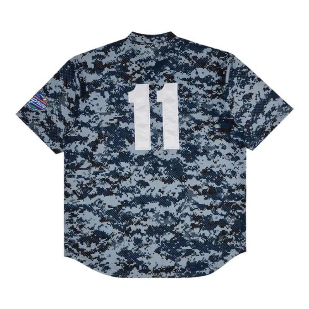 Supreme S logo Baseball Henley (DIGI CAMO)