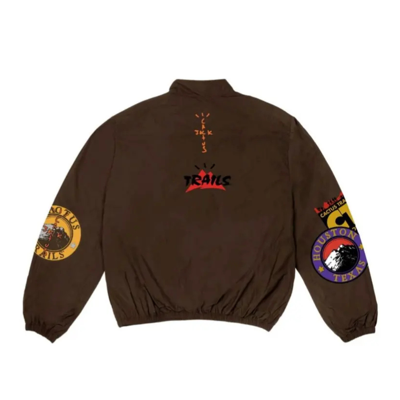 Travis Scott Cactus Trails Half-Zip Windbreaker (BROWN)