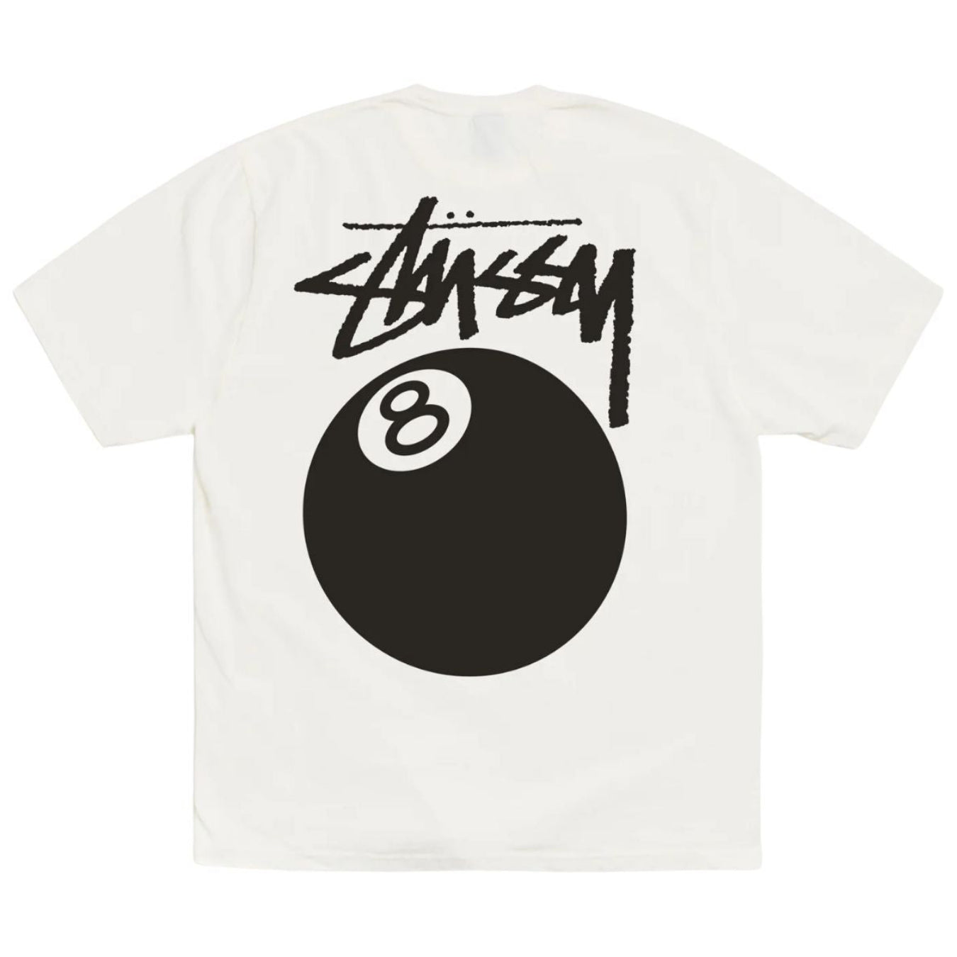 Stussy Tee 8-Ball Pigment Dyed (NATURAL)