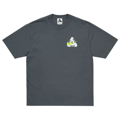 Palace x Nike Tri Swoosh T-Shirt (CHARCOAL)