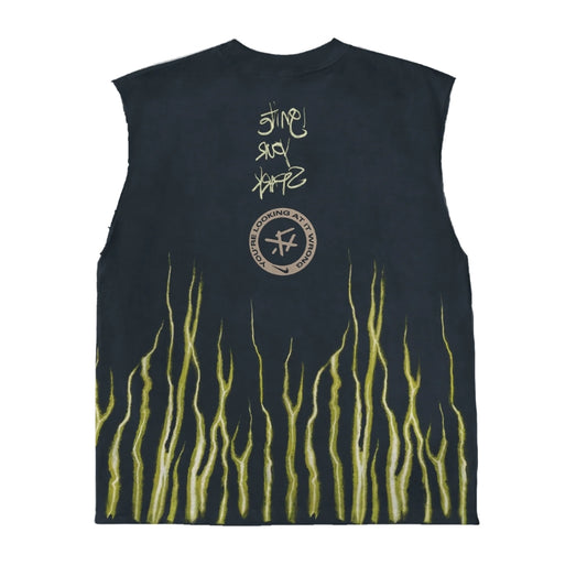 Travis Scott Cactus Jack x Nike T-Rexx Ignite Your Spark Sleeveless Tee (BLACK)