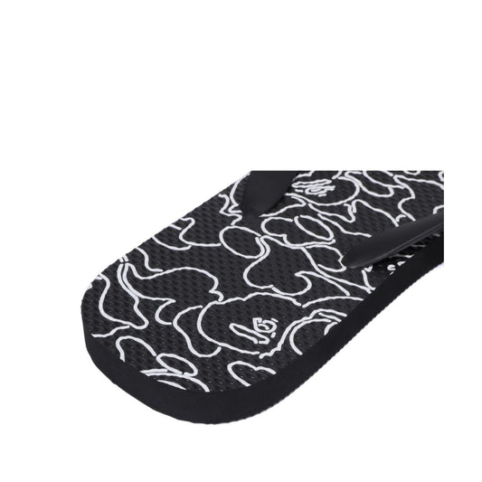 BAPE ABC Neon Camo Beach Sandal 2024 (BLACK)